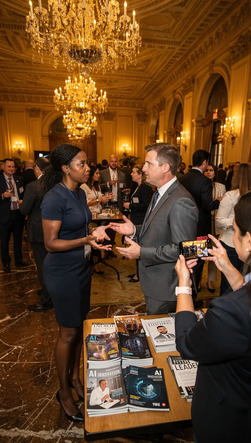 Professional business solutions illustration